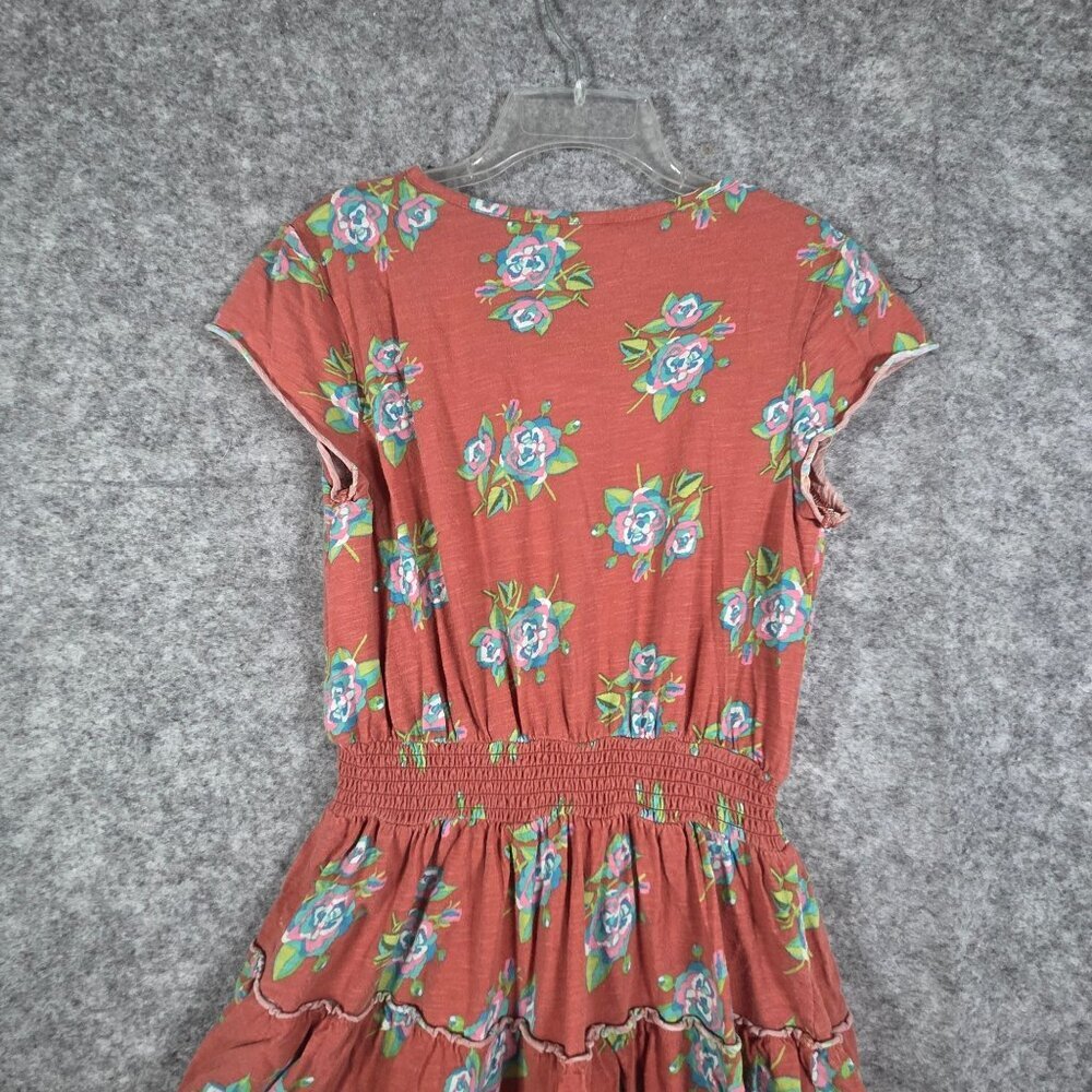Matilda Jane Looks to Frill Orange Floral Dress Orange Size XS - Picture 7 of 8
